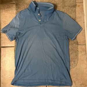 St johns bay blue vintage polo